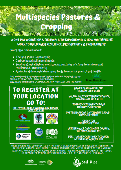 Multispecies Pastures & Cropping - Lower Blackwood LCDC