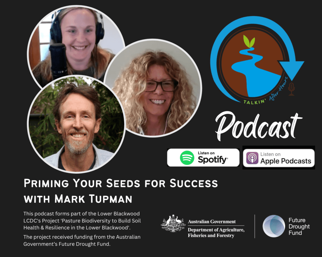 Pasture Biodiversity to Build Soil Health & Resilience in the Lower Blackwood 4 TAH Podcast Future Drought Fund. 1 1