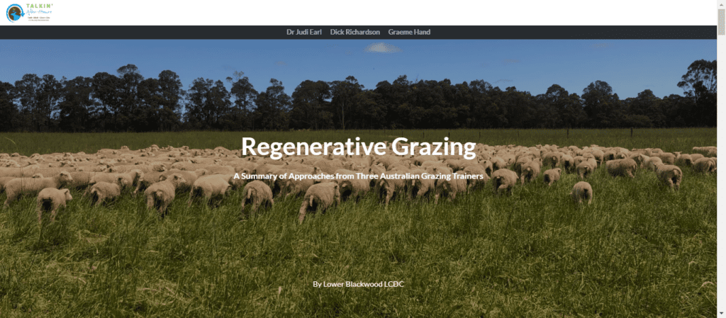 Regenerative Grazing - A Summary of Approaches from Three Australian Grazing Trainers 2 Screen Shot 07 17 24 at 05.33 PM